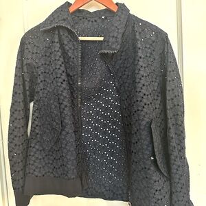 Moncler eyelet jacket